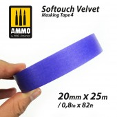 AMMO A.MIG-8243 Softouch Velvet Masking Tape 4 (20mm x 25M)