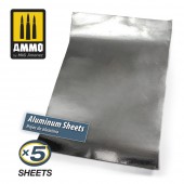 AMMO A.MIG-8247 Aluminium Sheets 280mm x 195mm