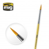 AMMO A.MIG-8586 12 Synthetic Quarter Round Brush