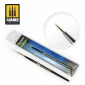 AMMO by MIG Jimenez A.MIG-8600 5/0 Premium Marta Kolinsky Round Brush 