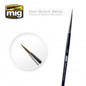 AMMO A.MIG-8601 2/0 Premium Marta Kolinsky Round Brush