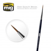 AMMO A.MIG-8602 1 Premium Marta Kolinsky Round Brush