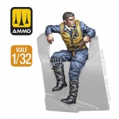 AMMO A.MIG-8978 WWII German Pilot 1:35