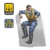 AMMO A.MIG-8980 WWII German Pilot 1:72