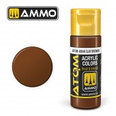 AMMO ATOM-20048 ATOM COLOR Clay Brown