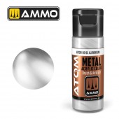 AMMO by MIG Jimenez ATOM-20165 ATOM METALLIC Aluminium 