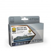 AMMO ATOM-20603 ATOM WWII US Navy Ships Camouflage colors Set