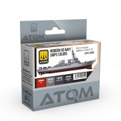 AMMO ATOM-20604 ATOM Modern US Navy Ships colors Set