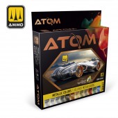 AMMO by MIG Jimenez ATOM-20702 ATOM-Metallic Colors 