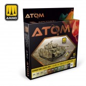 AMMO by MIG Jimenez ATOM-20704 ATOM-German Tank Colors WWII 