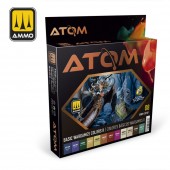 AMMO by MIG Jimenez ATOM-20707 ATOM-Basic Wargames Colors II 