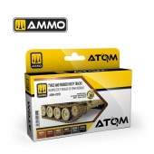 AMMO ATOM-20721 ATOM Tyres and Rubber Rusty Tracks Set