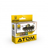 AMMO ATOM-20750 ATOM Early WWII Japanese Army Colors Set