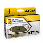 AMMO ATOM-20760 ATOM WWI British & German Colors Set