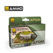 AMMO ATOM-20850 ATOM Cement and Concrete Colors Set