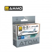 AMMO ATOM-20902 ATOM SU-35 FLANKER-E Colors Set (also for SU-27 and SU-34)