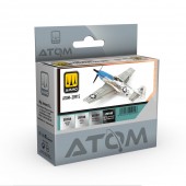 AMMO ATOM-20915 ATOM Bare Metal Aircraft Colors Set