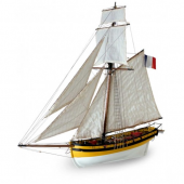 Artesania Latina 22401 1:50 Le Renar - The Fox - Wooden Model Ship Kit