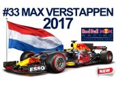 BBURAGO 38042 1:43 2017 Red Bull RB13 F1 #33 M.Verstappen Signature series, blue/red/yellow - Bburago