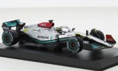 BBURAGO 38066H 1:43 Mercedes AMG W13E Performance, No.44, Mercedes, Formula 1, L.Hamilton, 2022 - BBURAGO