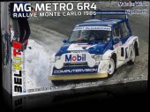 BELKITS BEL015 MG METRO 6R4 Rallye Monte Carlo 1986 1:24