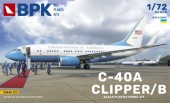 Big Planes Kits BPK7224 Boeing C-40A CLIPPER/B 1:72