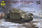 Border Model BT001 Pz.Kpfw.IV Ausf.G Mid/Late 2 in 1 1:35