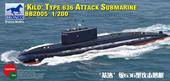 Bronco Models BB2005 Russian Kilo Type 636 Attack Submarine 1:200