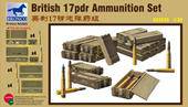 Bronco Models AB3535 British 17pdr Ammunition Set 1:35