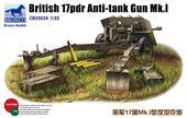 Bronco Models CB35024 British 17pdr Anti-tank gun Mk.I 1:35