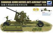 Bronco Models CB35028 Canadian 40mm Bofors Anti-Aircraft Gun 1:35