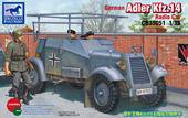 Bronco Models CB35051 German Adler Kfz.14 Radio Armored Car 1:35