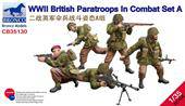Bronco Models CB35130 WWII British Paratroops in Combat Set A 1:35