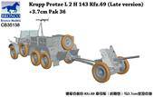 Bronco Models CB35138 Krupp Protze L 2 H 143 Kfz.69 1:35