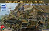 Bronco Models CB35143 Panzerkampfwagen I Ausf.F(VK18.01) 1:35