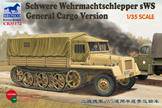 Bronco Models CB35172 German sWs Tractor Cargo Version 1:35