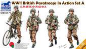 Bronco Models CB35177 WWII British Paratroops In Action Set A 1:35