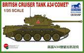 Bronco Models CB35010SP British Cruiser Tank A34 COMET 1:35