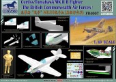 Bronco Models FB4007 Curtiss Tomahawk  MK.II B Fighter The British Commonwealth Air Forces 1:48