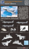 Bronco Models GB7010 PLA Air Force J-20 Mighty Dragon stealth fighter 1:72