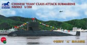 Bronco Models NB5013 Chinese Yuan class Attack Submarine 1:350