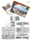 Clear Prop CP4821 I-16 type 5 (in the sky of Spain early version) 1:48