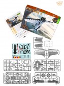 Clear Prop CP4822 I-16 type 5 (in the sky of Spain late version) 1:48