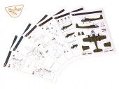 Clear Prop CP72016 OV-1 A/JOV-1A Mohawk 1:72