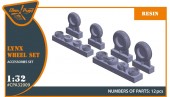 Clear Prop CPA32009 Lynx wheel set for Revell kits 1:32