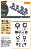 Clear Prop CPA32009 Lynx wheel set for Revell kits 1:32