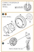 Clear Prop CPA35004 TB.2 wheel set 1:35