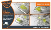 Clear Prop CPA48003 XA2D-1 Skyshark painting mask for CP kit CP4802 1:48