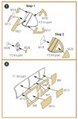 Clear Prop CPA48010 OV-10 A/D Bronco painting mask for ICM kits 48300/48301 1:48