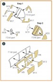 Clear Prop CPA48011 OV-10 A/D Bronco double-sided painting mask for ICM kits 48300/48301 1:48